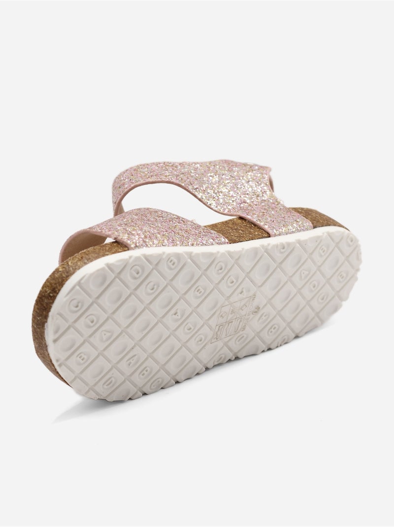 Sandalia para ponerse - Doremi Rosa - Kiabi