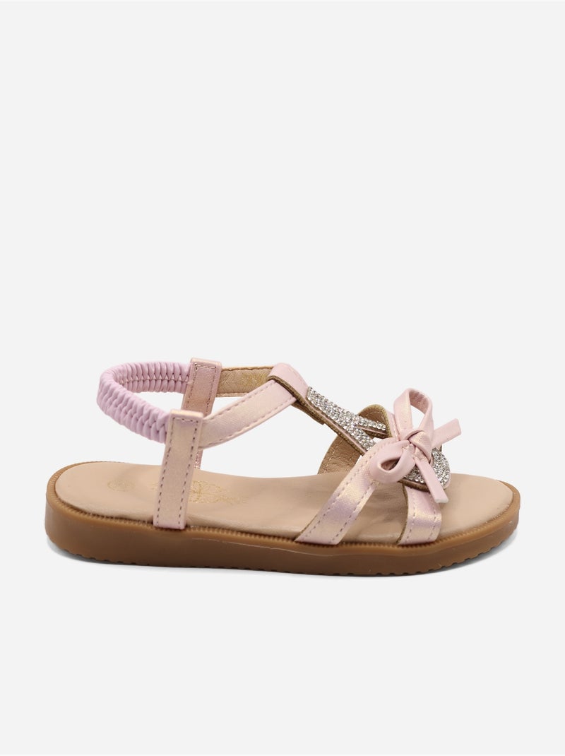 Sandalia para ponerse - Doremi Rosa - Kiabi