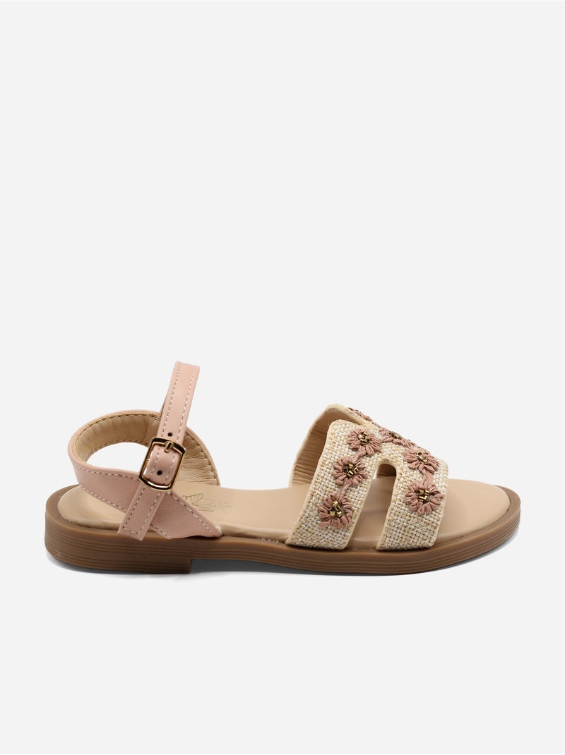 Sandalia para ponerse - Doremi Rosa - Kiabi