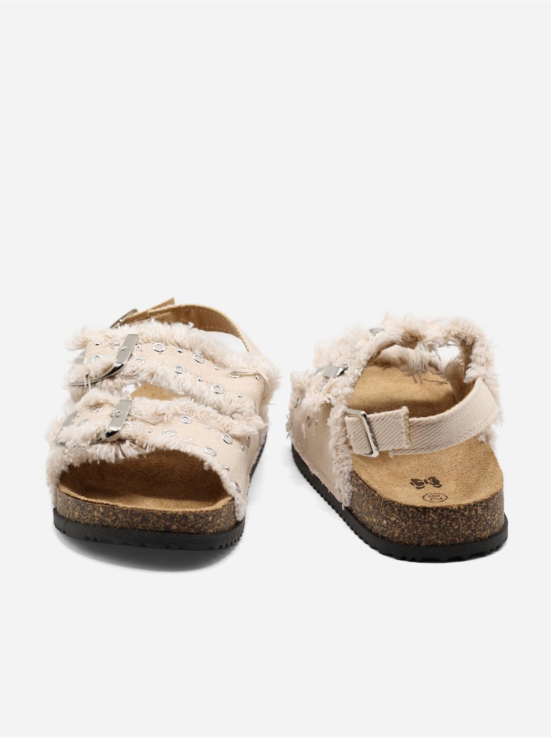 Sandalia para ponerse - Doremi Rosa - Kiabi