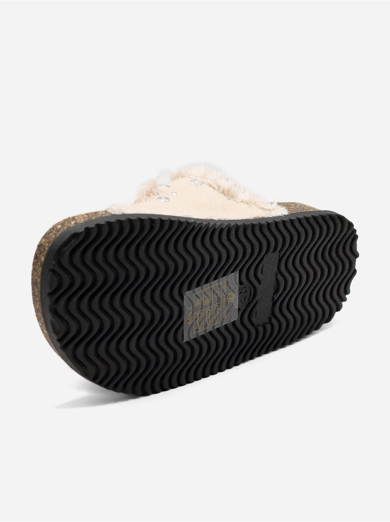 Sandalia para ponerse - Doremi Rosa - Kiabi