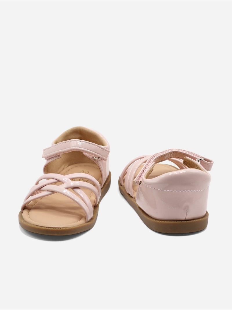 Sandalia para ponerse - Doremi Rosa - Kiabi