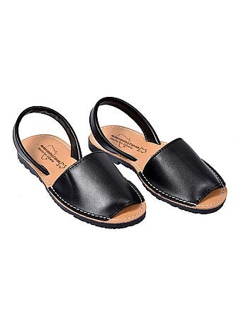 Sandalia Plana Mujer PREMIUM CUERO