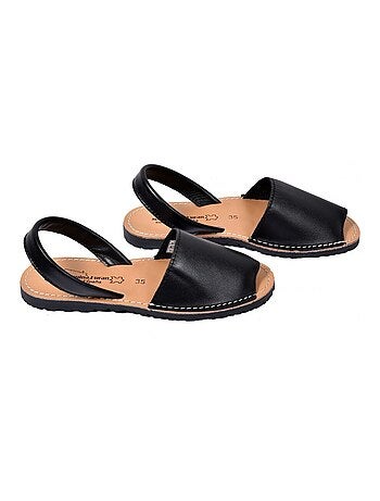 Sandalia Plana Mujer PREMIUM CUERO