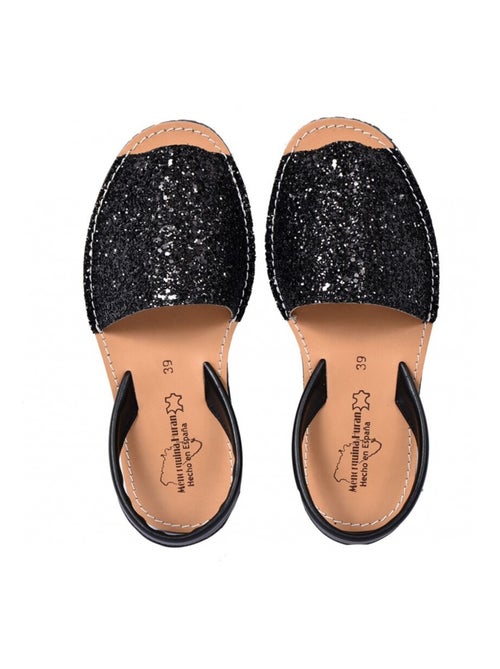 Sandalia Plana Mujer PREMIUM CUERO - Kiabi