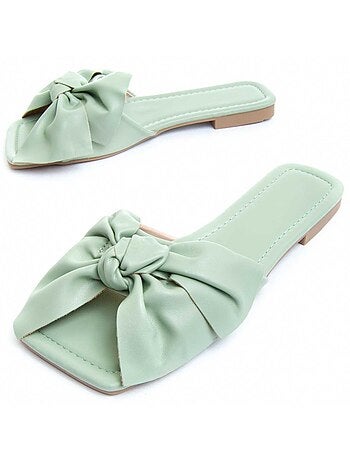 Sandalia Plana Para Mujer. Montevita Palanti