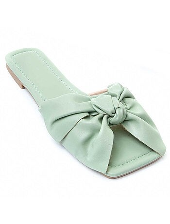 Sandalia Plana Para Mujer. Montevita Palanti