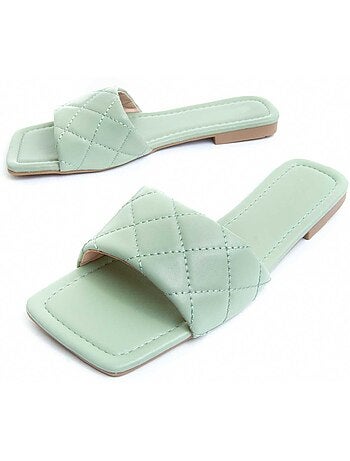 Sandalia Plana Para Mujer. Montevita Palanti