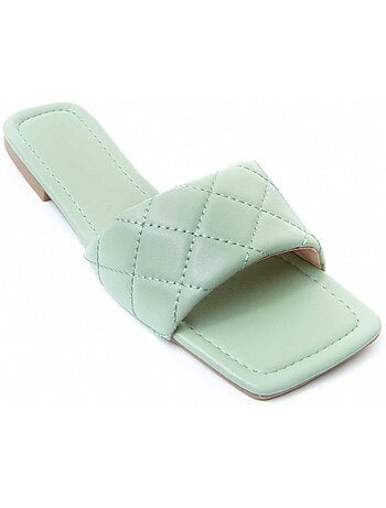 Sandalia Plana Para Mujer. Montevita Palanti