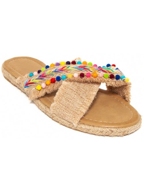 Sandalia Plano Sintetico Montevita - Kiabi Sandalia Plano Sintetico Montevita - Kiabi