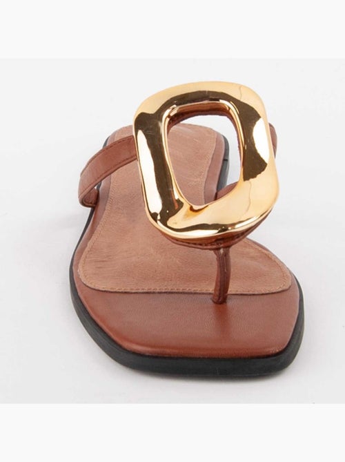 Sandalia Plano Sintetico Montevita - Kiabi