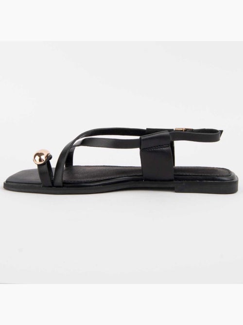 Sandalia Plano Sintetico Montevita - Kiabi