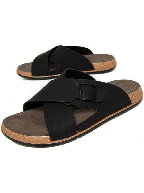 Sandalia Plano Sintetico Montevita - Kiabi Sandalia Plano Sintetico Montevita - Kiabi