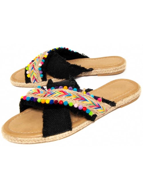 Sandalia Plano Sintetico Montevita - Kiabi Sandalia Plano Sintetico Montevita - Kiabi