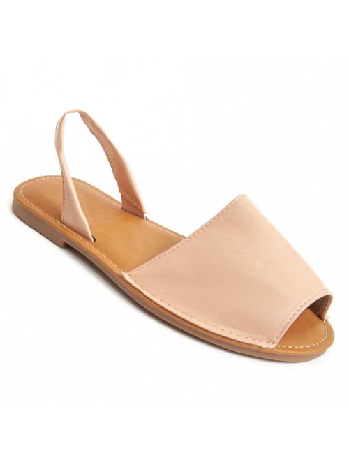 Sandalia Plano Sintetico Montevita - Kiabi