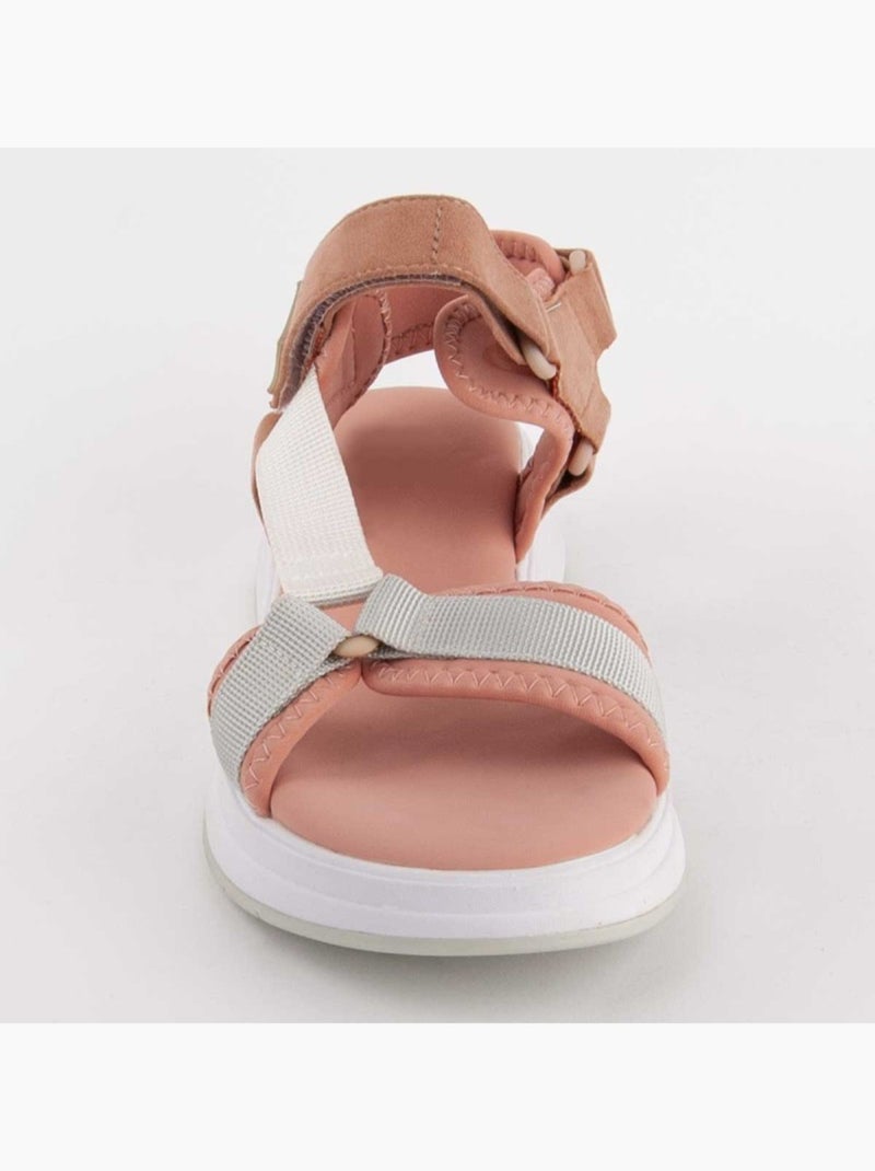 Sandalia Plataforma Sintetico Montevita Rosa - Kiabi