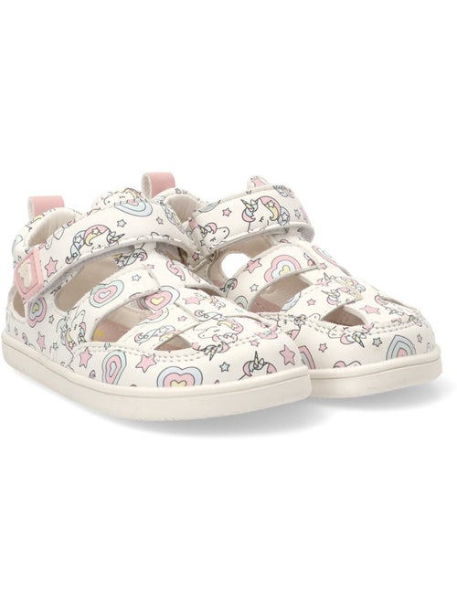 Sandalia Respetuoso/barefoot Niña Suela Plana - Etika - Kiabi
