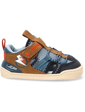 Sandalia Respetuoso/barefoot Niño Suela Plana - Mustang Kids