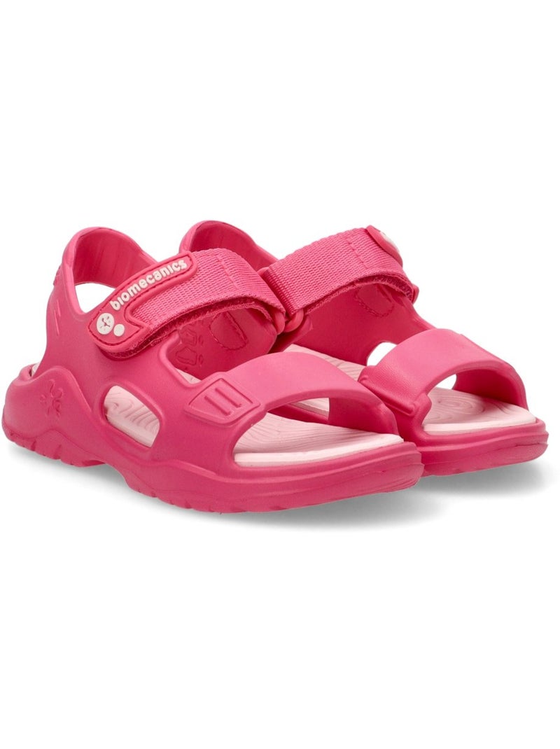 Sandalia Sandalia Playa Niña Suela Plana - Biomecanics Rosa fucsia - Kiabi