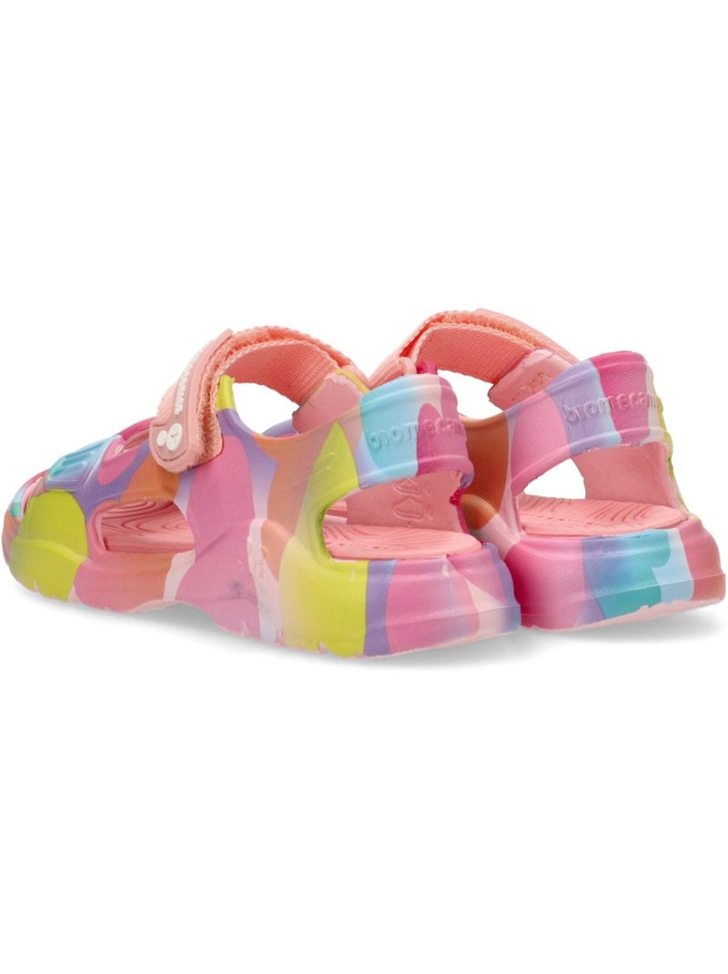 Sandalia Sandalia Playa Niña Suela Plana - Biomecanics Rosa - Kiabi