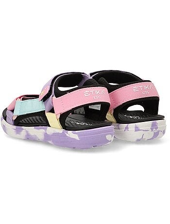 Sandalia Sandalia Playa Niña Suela Plana - Etika