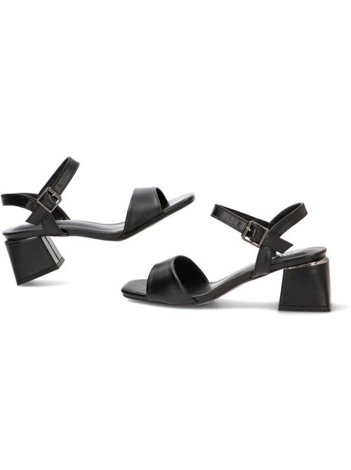 Sandalia Vestir Mujer Tacón Medio - Stay - Kiabi Sandalia Vestir Mujer Tacón Medio - Stay - Kiabi