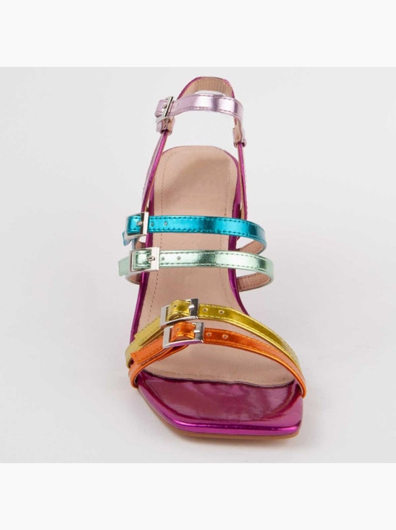 Sandalia Vestir Sintetico Montevita Multicolor - Kiabi