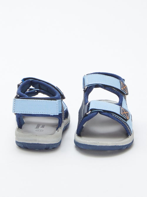 Sandalias abiertas con velcros - Kiabi