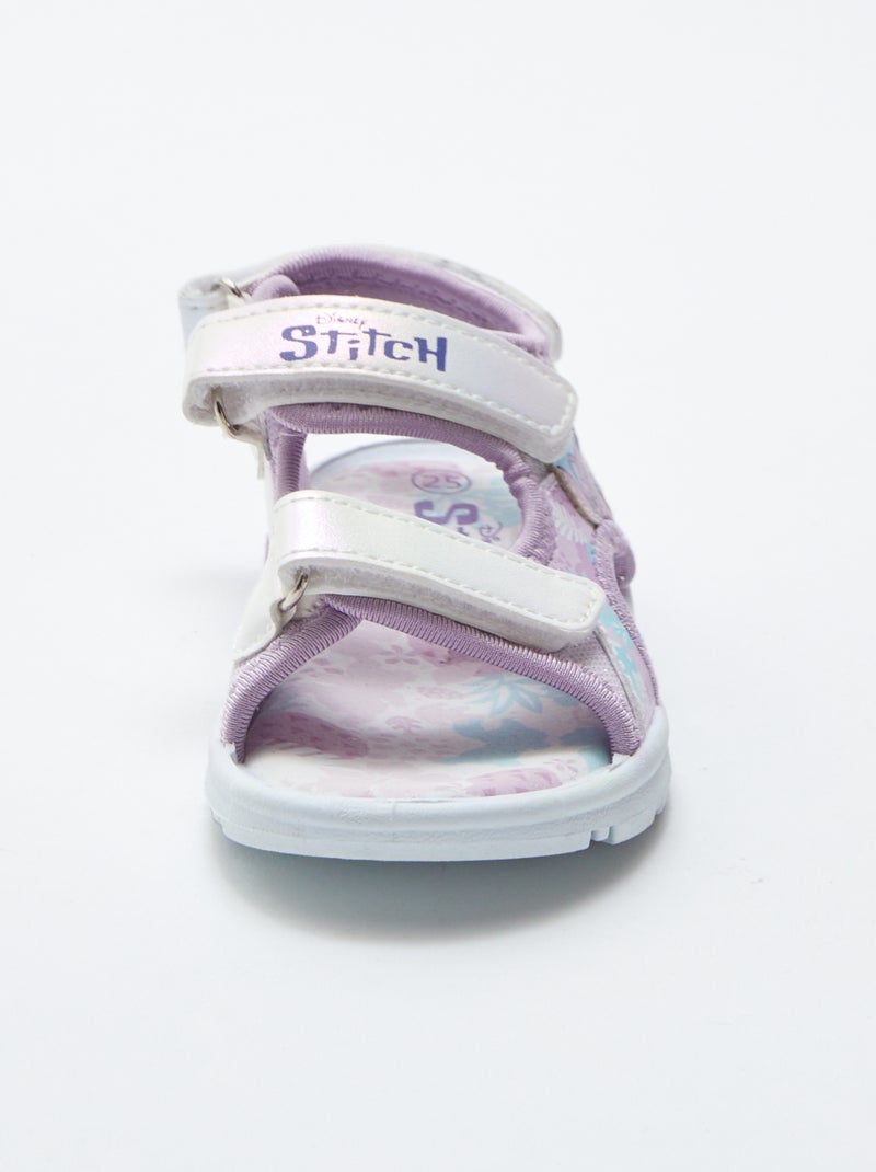 Sandalias abiertas flexibles 'Stitch' ROSA - Kiabi
