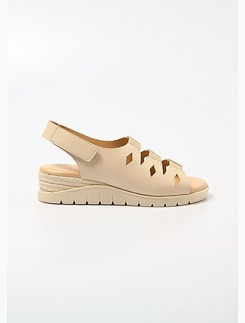 Sandalias anchas abiertas elásticas - Afibel