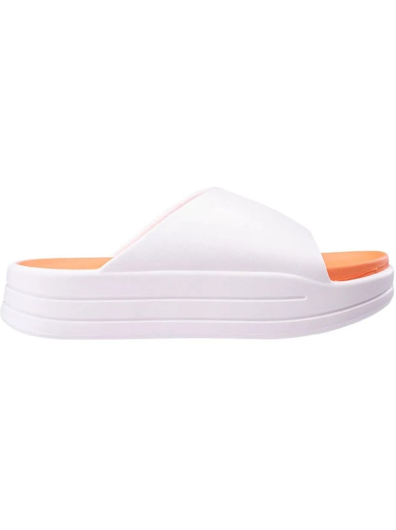 Sandalias anima para mujer - aquawave Blanco Naranja - Kiabi