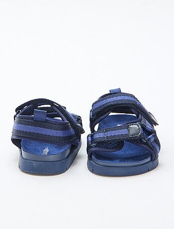 Sandalias azules con velcro