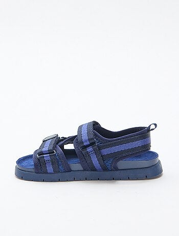 Sandalias azules con velcro