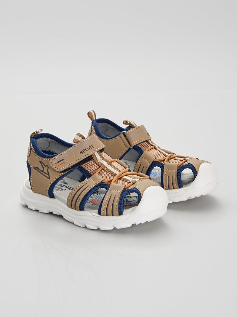 Sandalias cerradas BEIGE - Kiabi