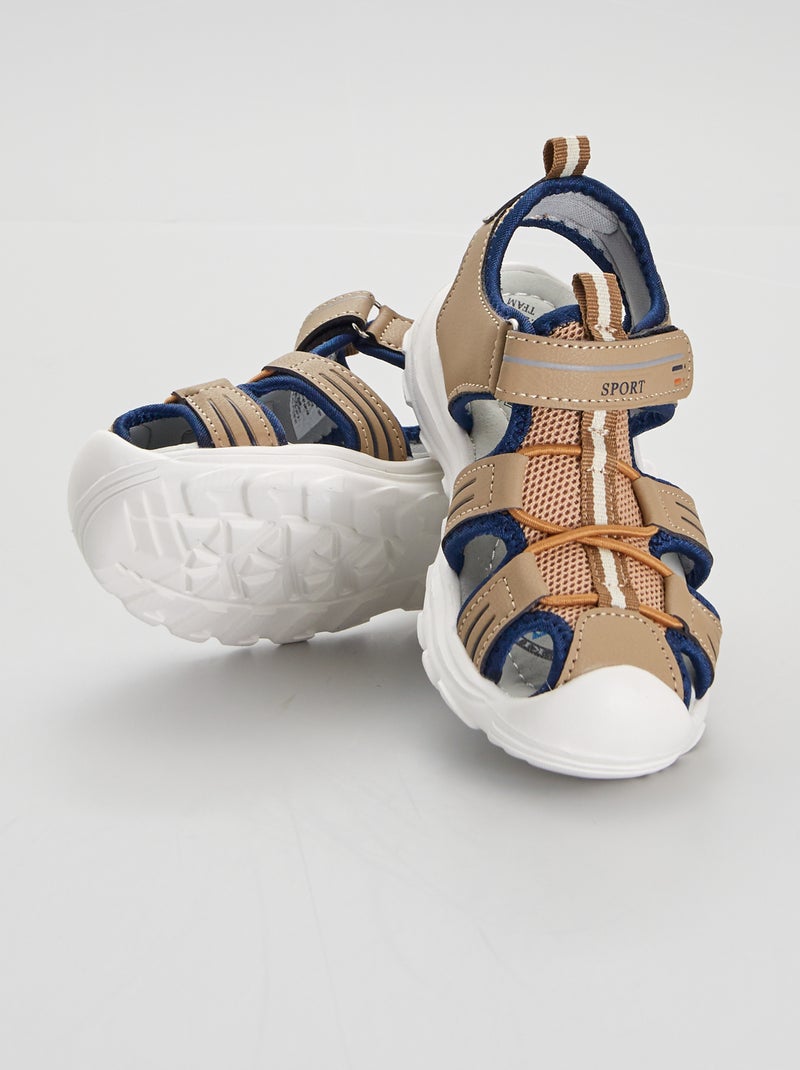 Sandalias cerradas BEIGE - Kiabi