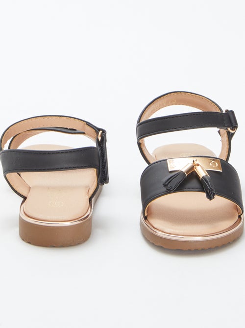 Sandalias con borlas de adorno - Kiabi