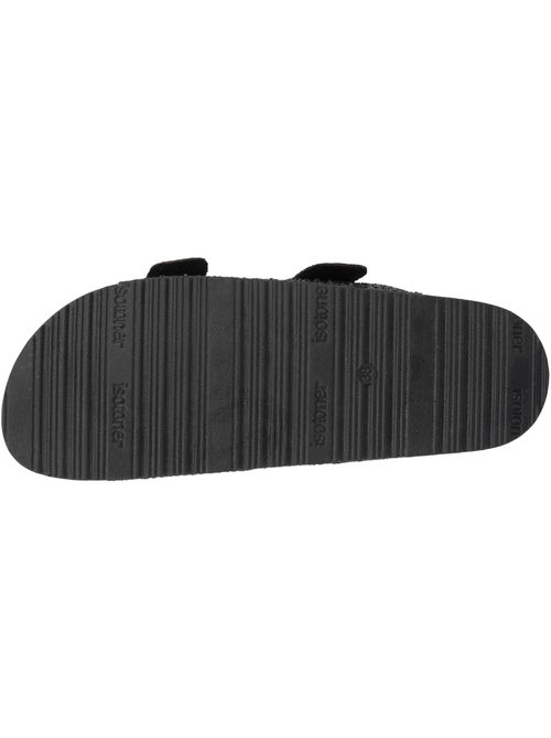 Sandalias con correas dobles ultra cómodas, plantilla de cuero isotoner - Kiabi Sandalias con correas dobles ultra cómodas, plantilla de cuero isotoner - Kiabi