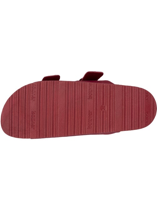 Sandalias con correas dobles ultra cómodas, plantilla de cuero isotoner - Kiabi Sandalias con correas dobles ultra cómodas, plantilla de cuero isotoner - Kiabi