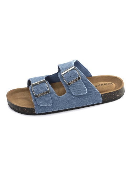 Sandalias con correas dobles ultracómodas  Isotoner - Kiabi
