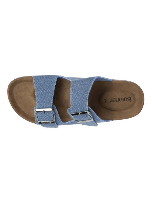 Sandalias con correas dobles ultracómodas  Isotoner - Kiabi