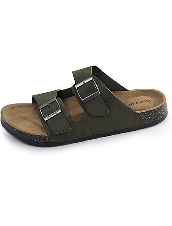 Sandalias con correas dobles ultracómodas Isotoner