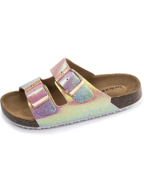 Sandalias con correas dobles ultracómodas  isotoner - Kiabi