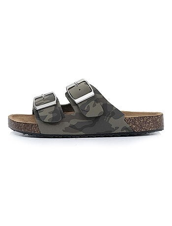 Sandalias con correas dobles ultracómodas Isotoner