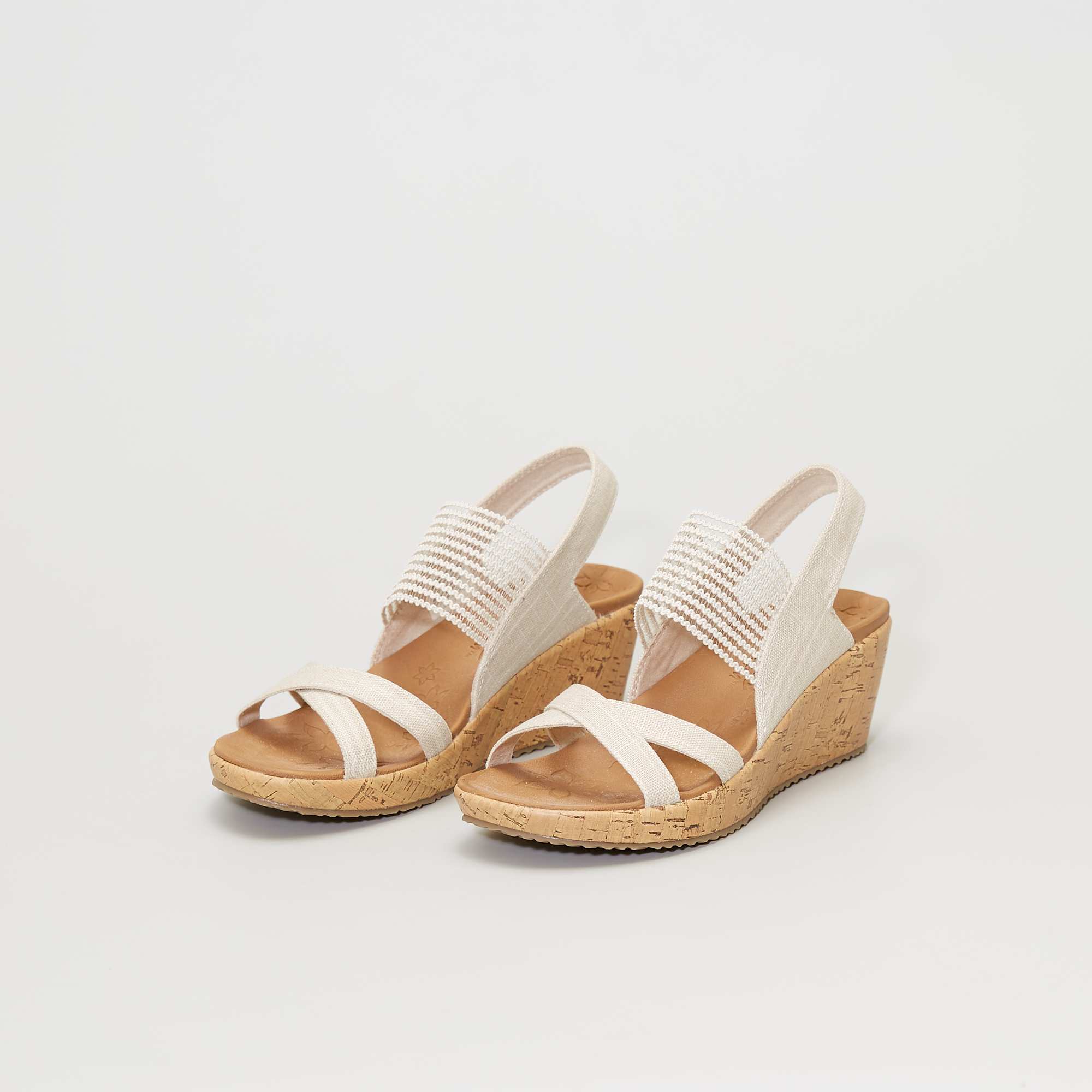 Sandalias con cuña null BEIGE Kiabi 40,00€