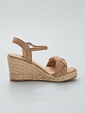 Sandalias cuna esparto mujer con descuentos | Kiabi