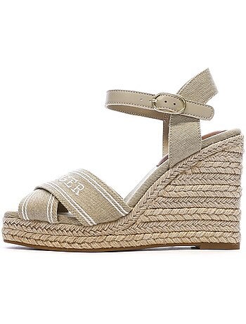Sandalias con cuña para mujer Tommy Hilfiger