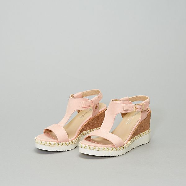 Sandalias Cuña Kiabi | Outlet www.jardimartimoniz.pt