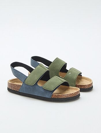 Sandalias con doble tira de velcro