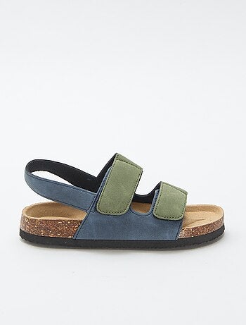 Sandalias con doble tira de velcro