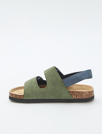 Sandalias con doble tira de velcro